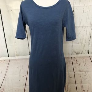 Lularoe NWOT julia. Beautiful blue. Medium